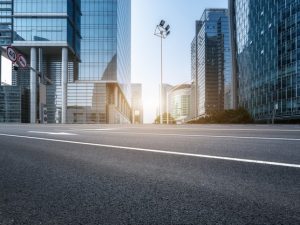 Trazado de carreteras y de vías urbanas